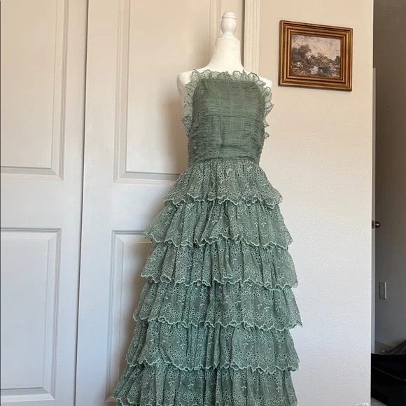 Doen | Dresses | Doen Green Lace Maxi Dress | Poshmark Doen | Dresses | Doen Green Lace Maxi Dress | Poshmark